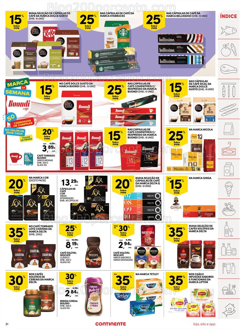 Antevisão Folheto CONTINENTE Promoções de 8 a 14 abril