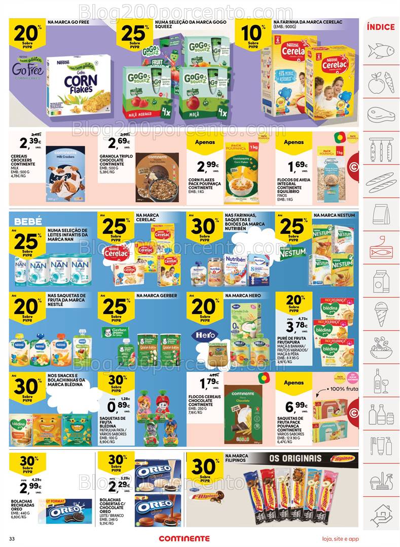 Antevisão Folheto CONTINENTE Promoções de 8 a 14 abril