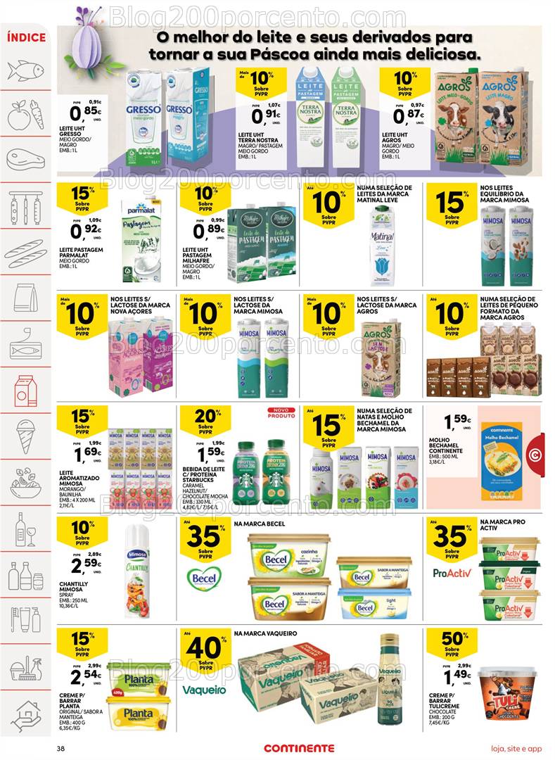 Antevisão Folheto CONTINENTE Promoções de 8 a 14 abril