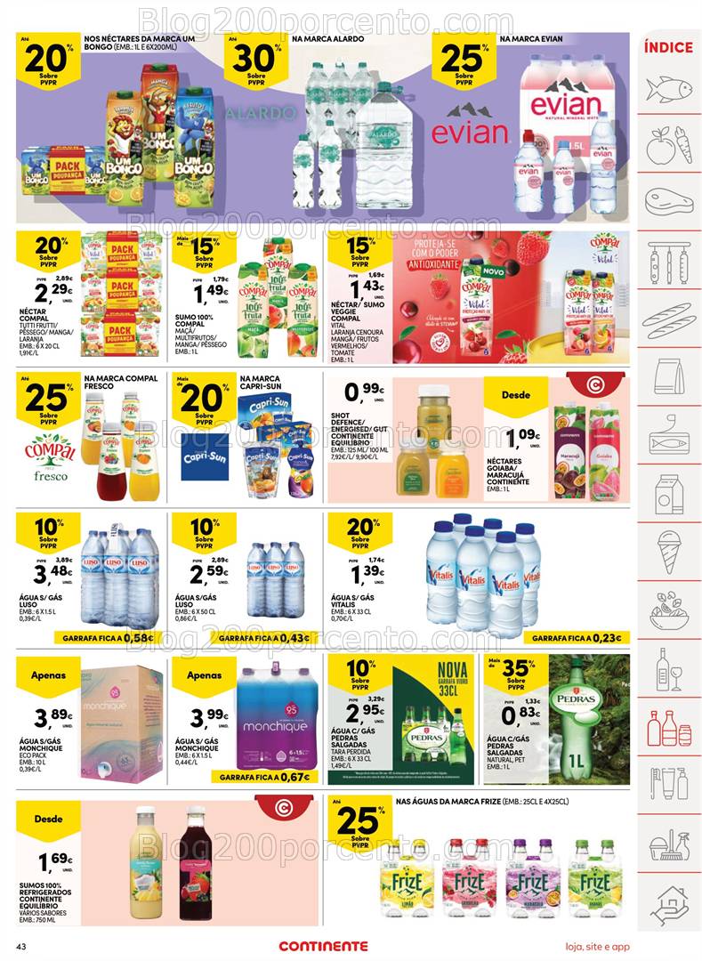 Antevisão Folheto CONTINENTE Promoções de 8 a 14 abril