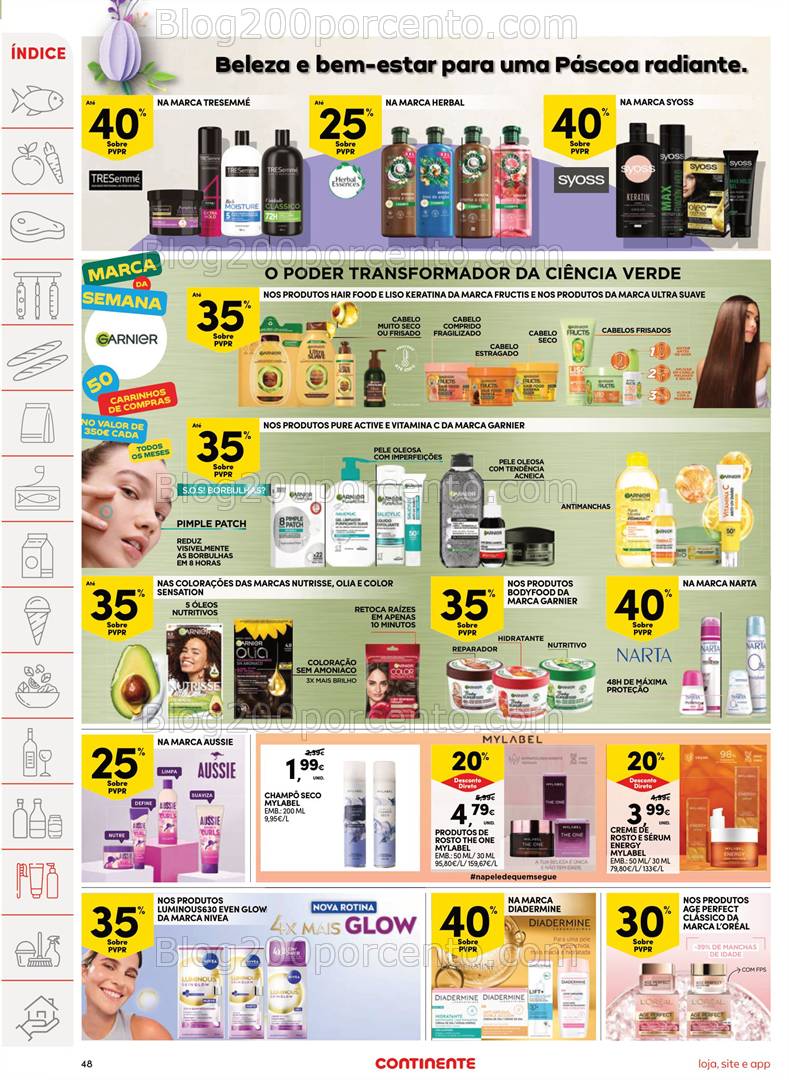 Antevisão Folheto CONTINENTE Promoções de 8 a 14 abril