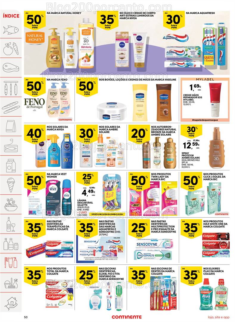 Antevisão Folheto CONTINENTE Promoções de 8 a 14 abril