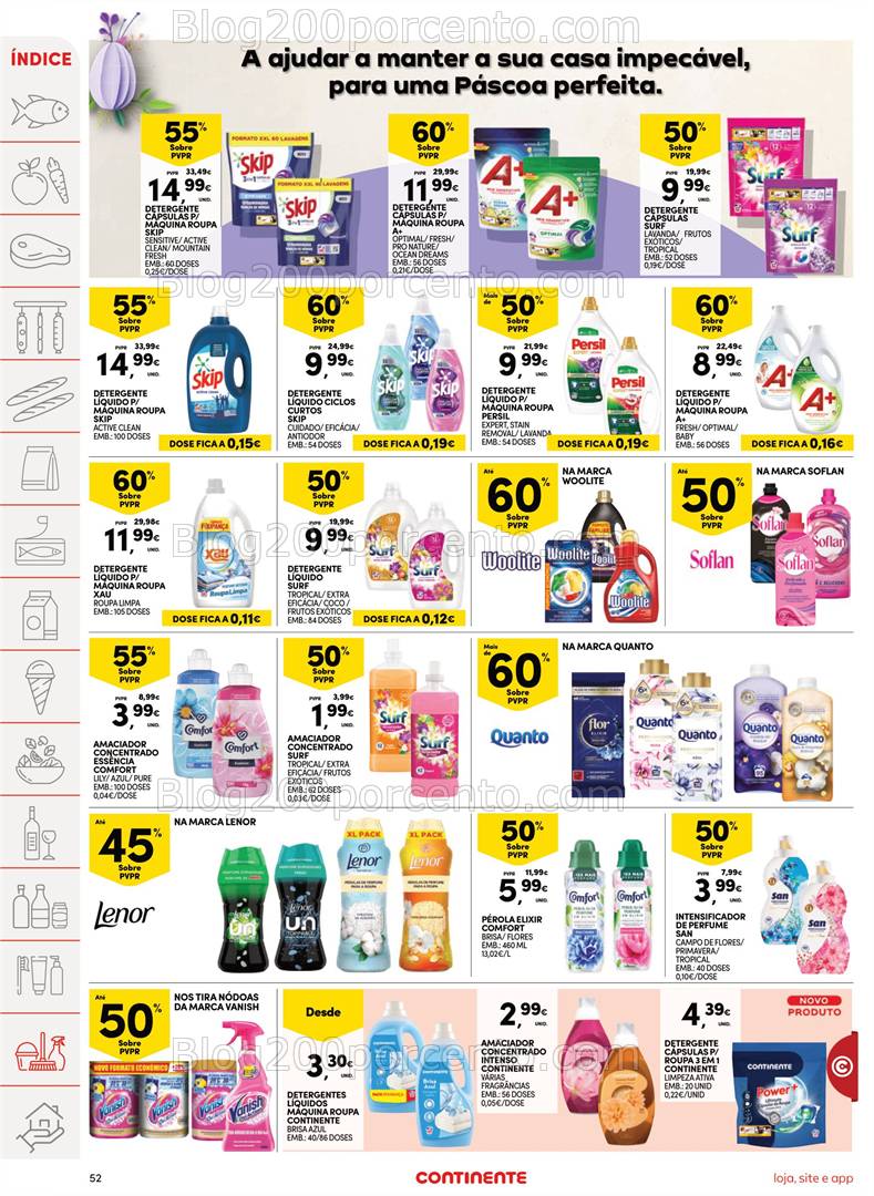 Antevisão Folheto CONTINENTE Promoções de 8 a 14 abril