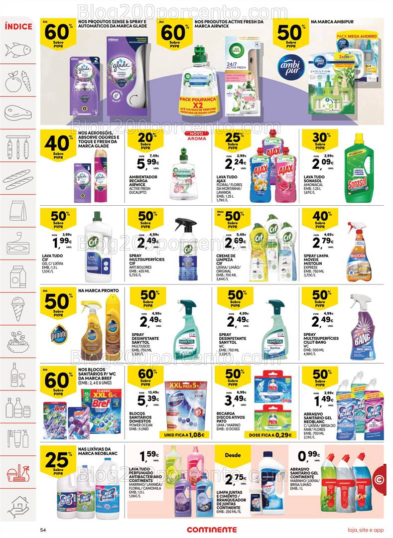 Antevisão Folheto CONTINENTE Promoções de 8 a 14 abril