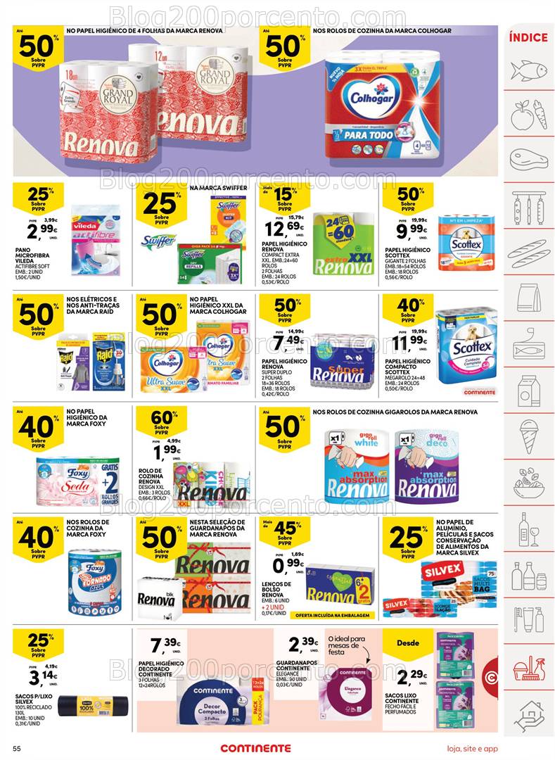Antevisão Folheto CONTINENTE Promoções de 8 a 14 abril