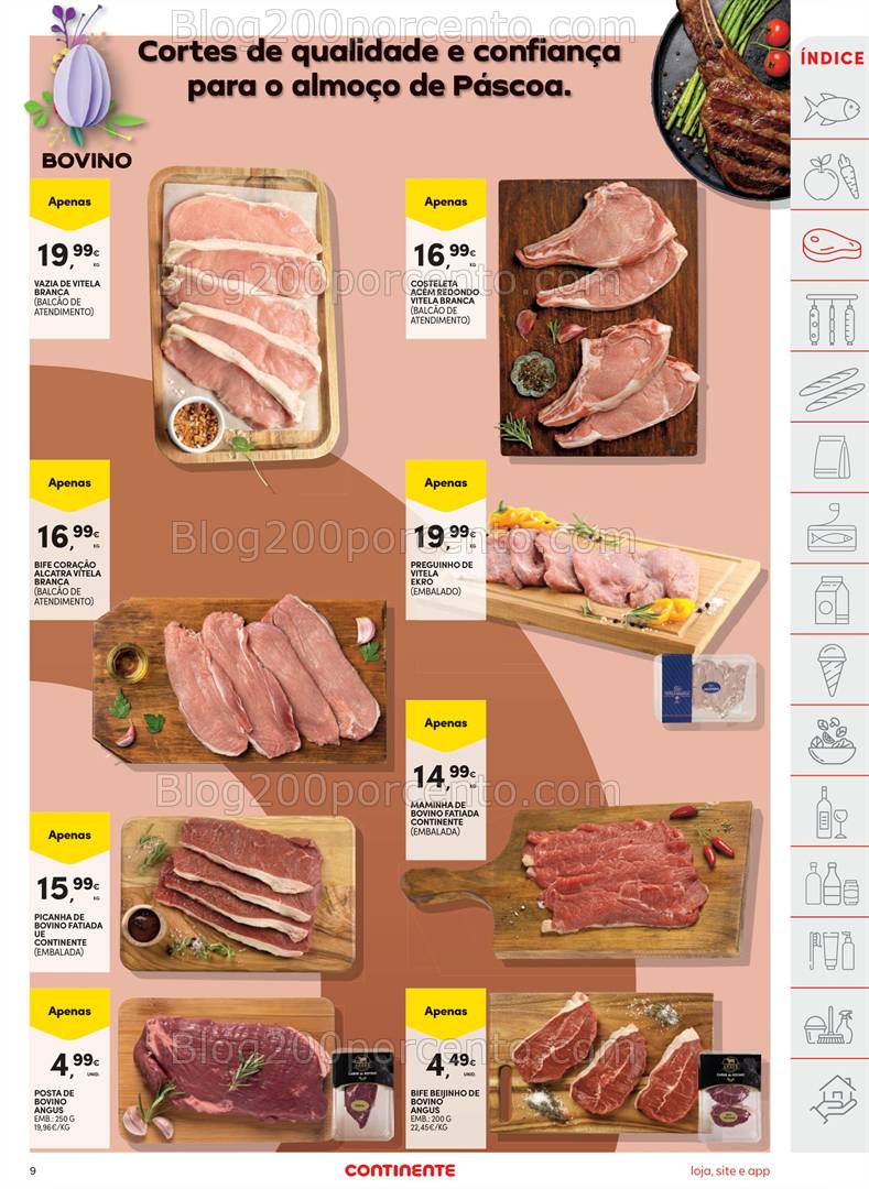 Antevisão Folheto CONTINENTE Promoções de 15 a 21 abril