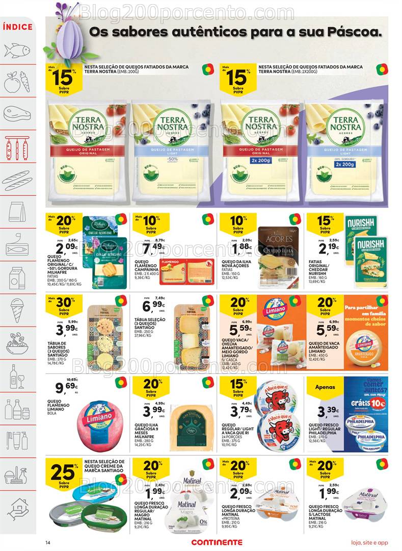 Antevisão Folheto CONTINENTE Promoções de 15 a 21 abril