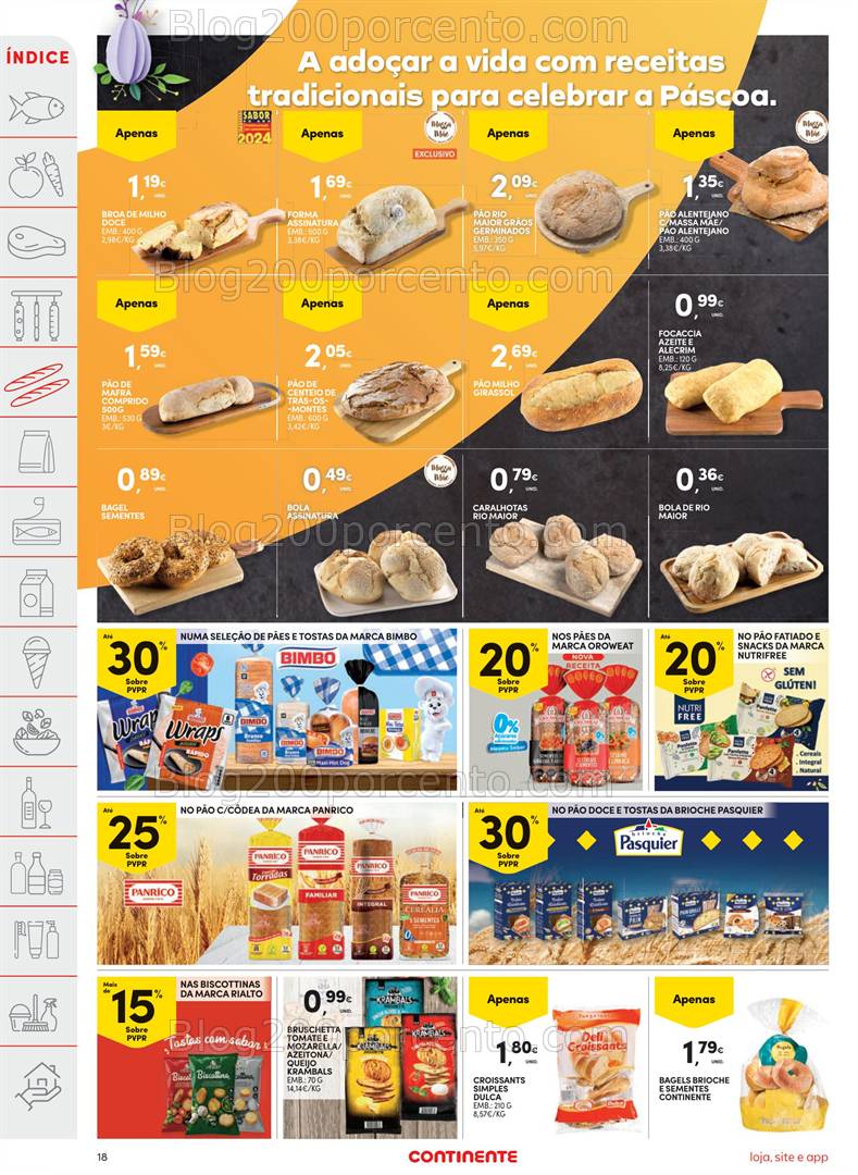 Antevisão Folheto CONTINENTE Promoções de 15 a 21 abril