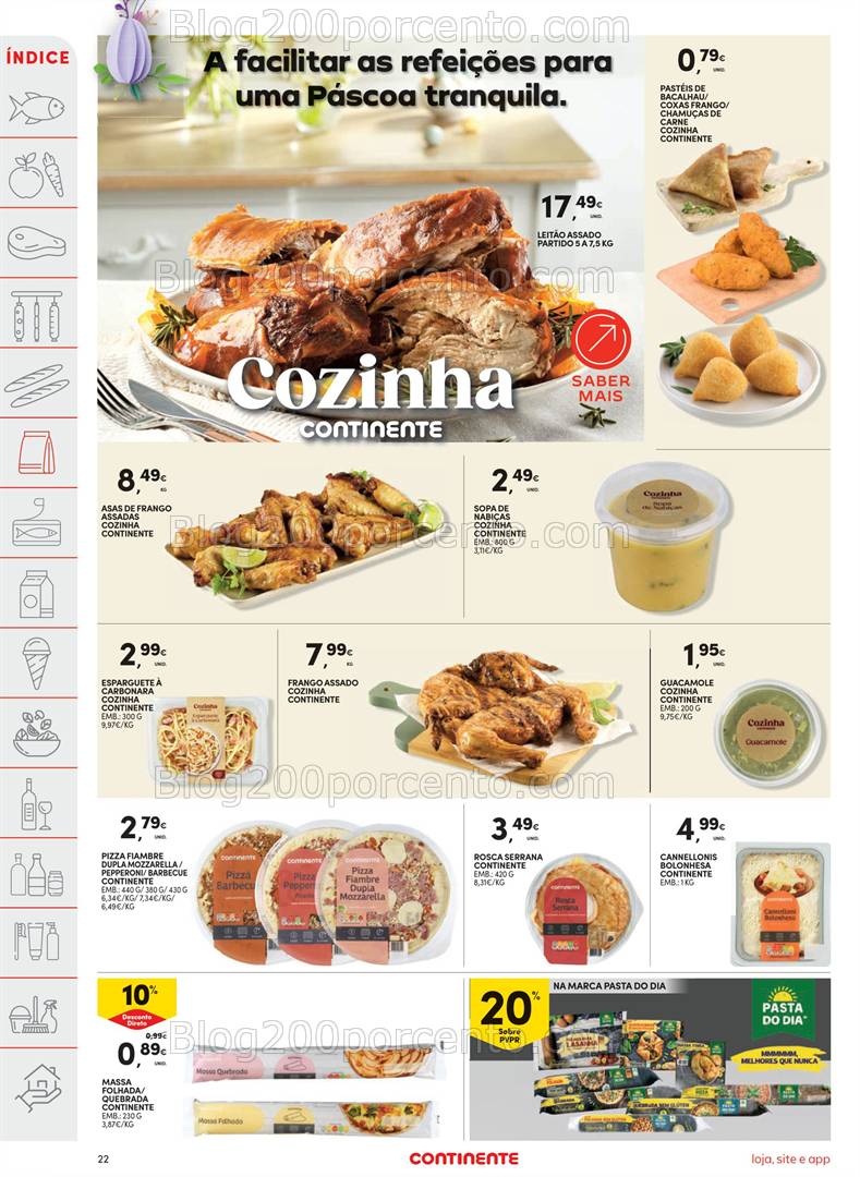 Antevisão Folheto CONTINENTE Promoções de 15 a 21 abril
