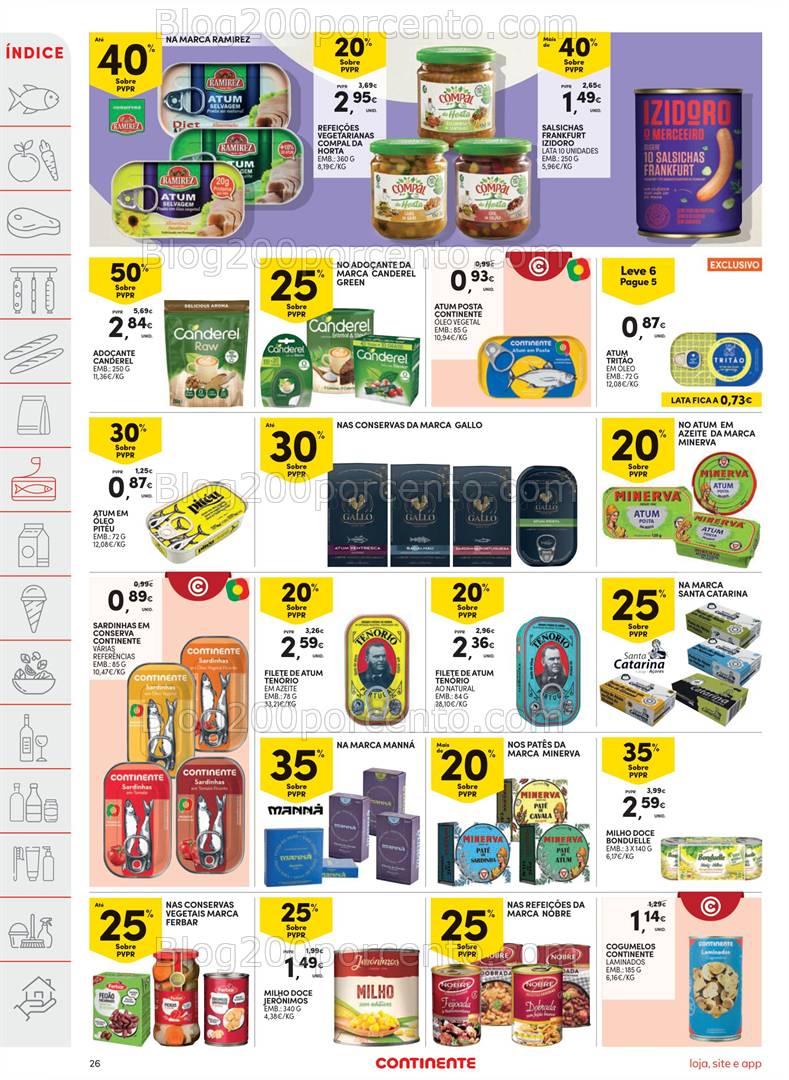 Antevisão Folheto CONTINENTE Promoções de 15 a 21 abril