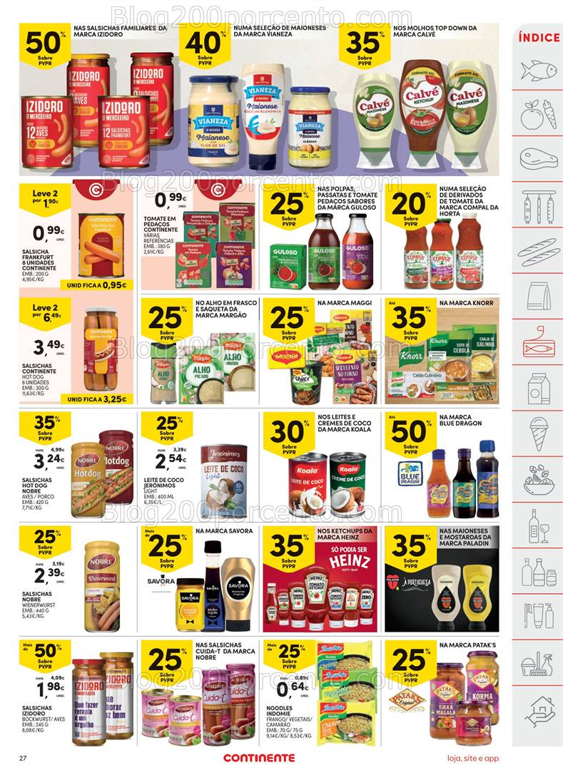 Antevisão Folheto CONTINENTE Promoções de 15 a 21 abril