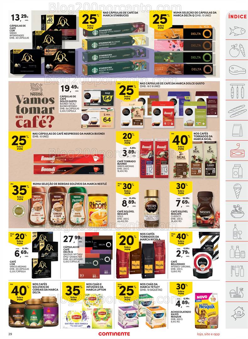 Antevisão Folheto CONTINENTE Promoções de 15 a 21 abril