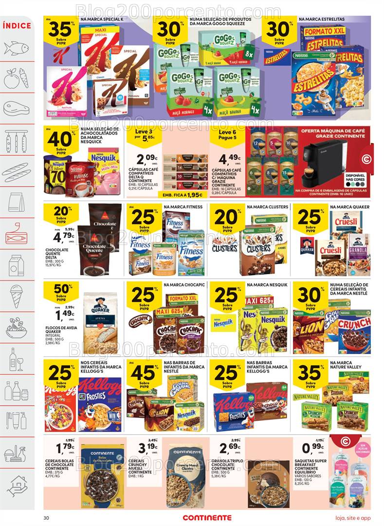 Antevisão Folheto CONTINENTE Promoções de 15 a 21 abril