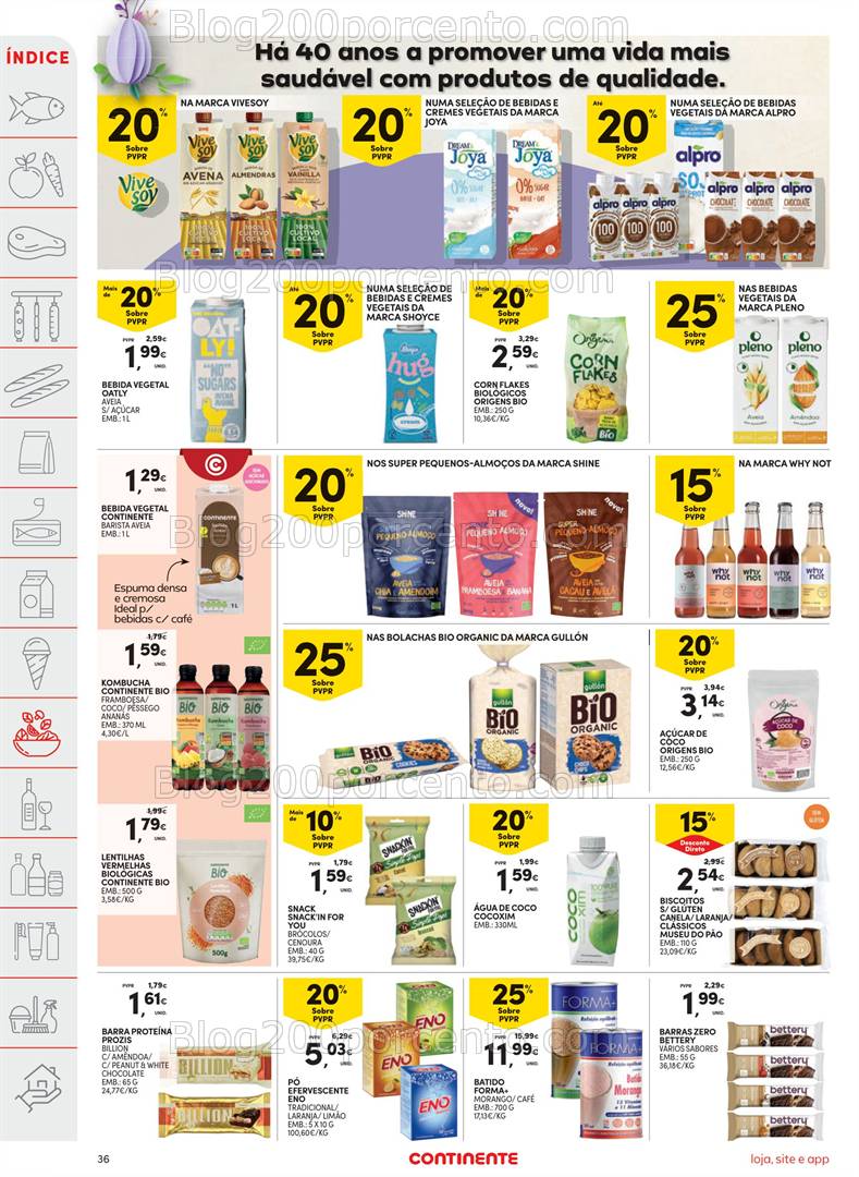 Antevisão Folheto CONTINENTE Promoções de 15 a 21 abril