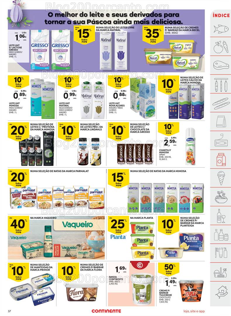 Antevisão Folheto CONTINENTE Promoções de 15 a 21 abril