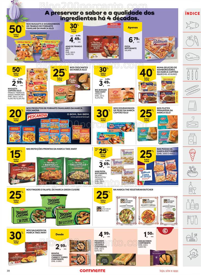 Antevisão Folheto CONTINENTE Promoções de 15 a 21 abril