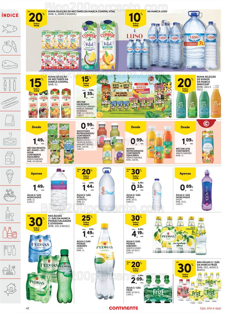 Antevisão Folheto CONTINENTE Promoções de 15 a 21 abril