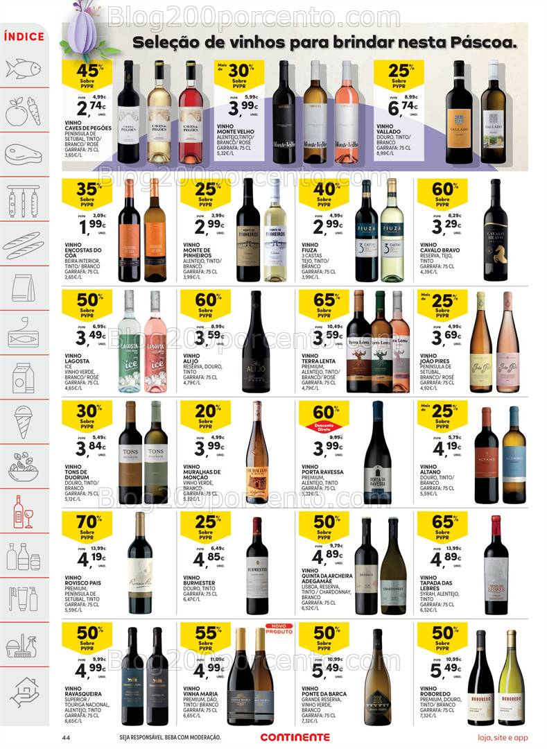Antevisão Folheto CONTINENTE Promoções de 15 a 21 abril