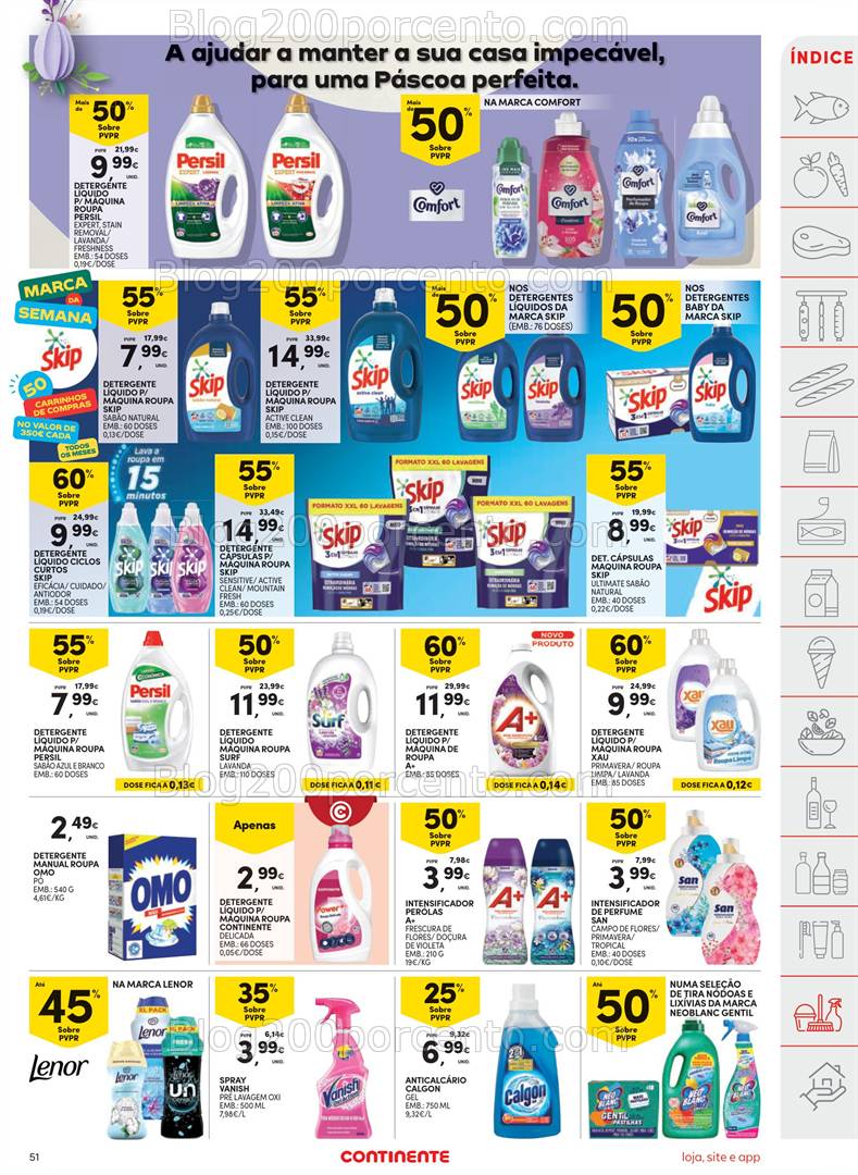 Antevisão Folheto CONTINENTE Promoções de 15 a 21 abril