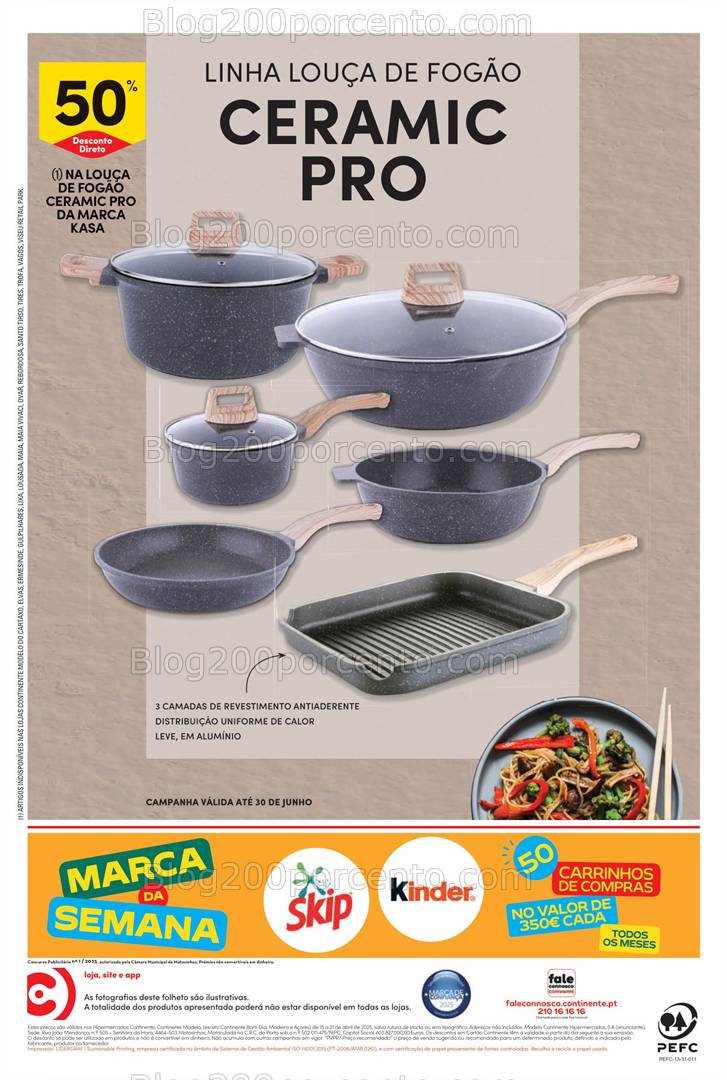 Antevisão Folheto CONTINENTE Promoções de 15 a 21 abril