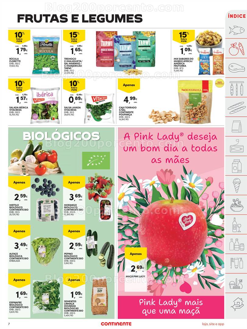 Antevisão Folheto CONTINENTE Frescos Promoções de 29 abril a 5 maio frescos