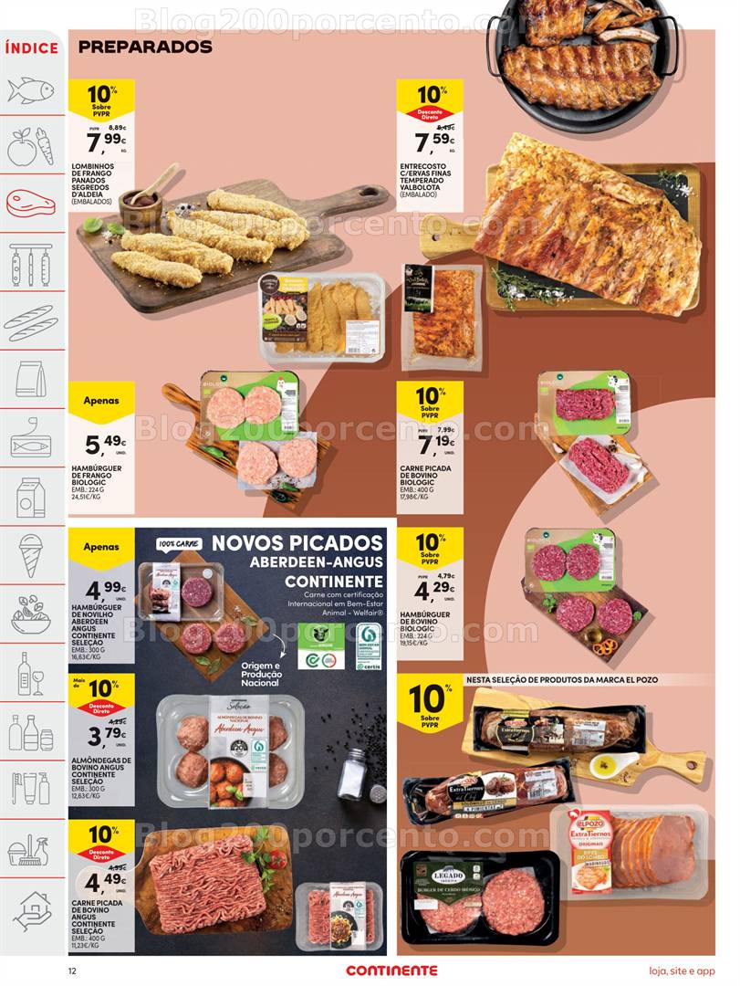 Antevisão Folheto CONTINENTE Frescos Promoções de 29 abril a 5 maio frescos