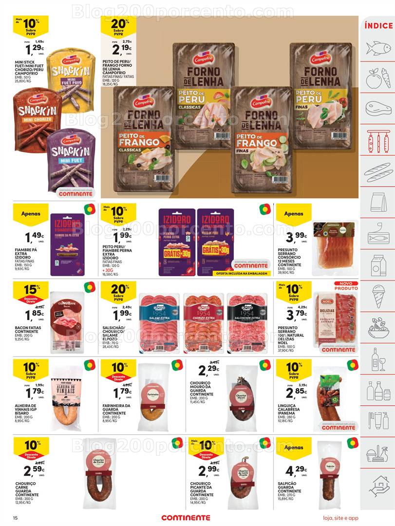 Antevisão Folheto CONTINENTE Frescos Promoções de 29 abril a 5 maio frescos