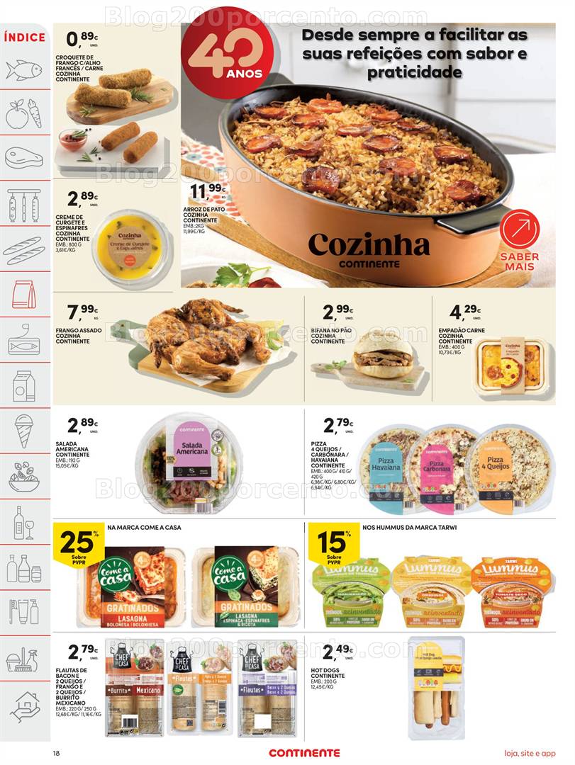 Antevisão Folheto CONTINENTE Frescos Promoções de 29 abril a 5 maio frescos