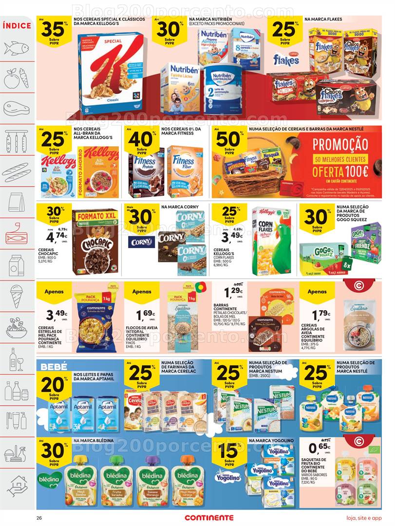 Antevisão Folheto CONTINENTE Modelo - Hiper Promoções de 29 abril a 5 maio all