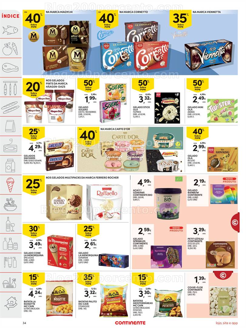 Antevisão Folheto CONTINENTE Modelo - Hiper Promoções de 29 abril a 5 maio all