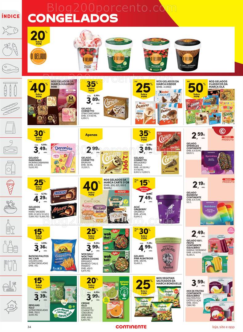 Antevisão Folheto CONTINENTE Promoções de 13 a 19 maio all