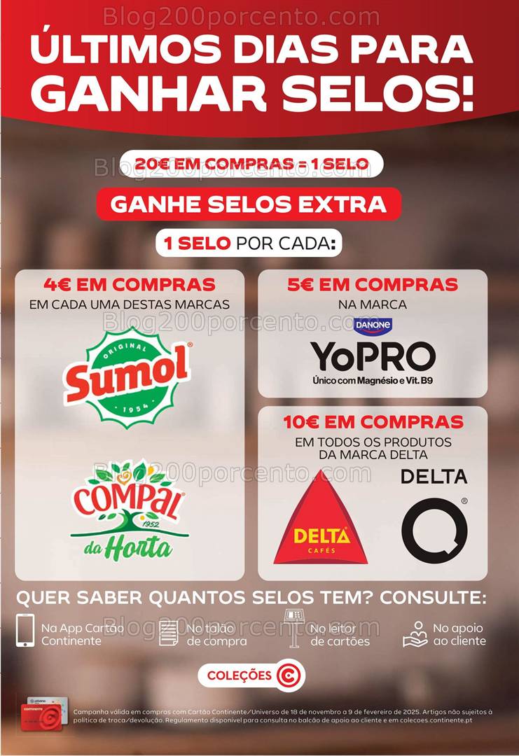Antevisão Folheto CONTINENTE Promoções de 4 a 10 fevereiro