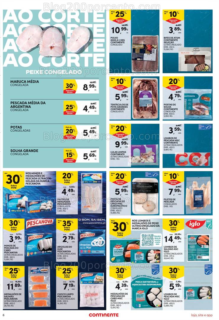 Antevisão Folheto CONTINENTE Promoções de 4 a 10 fevereiro
