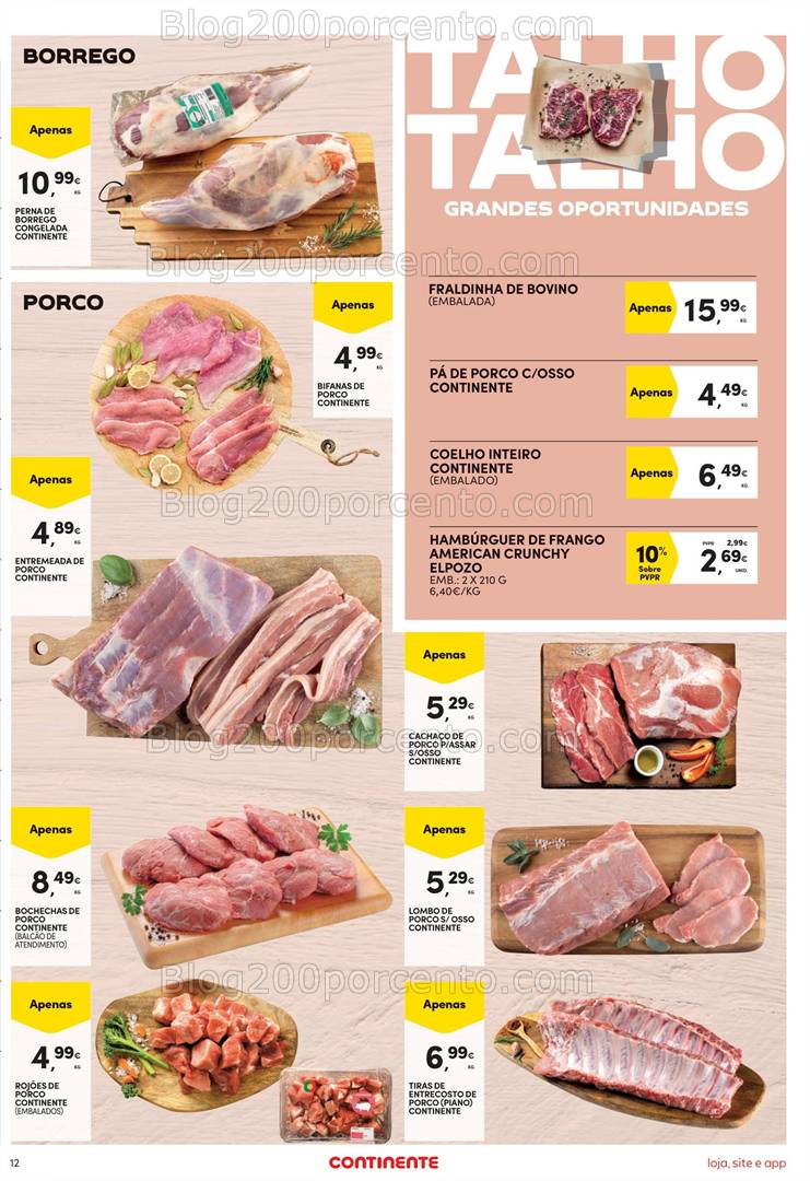 Antevisão Folheto CONTINENTE Promoções de 4 a 10 fevereiro