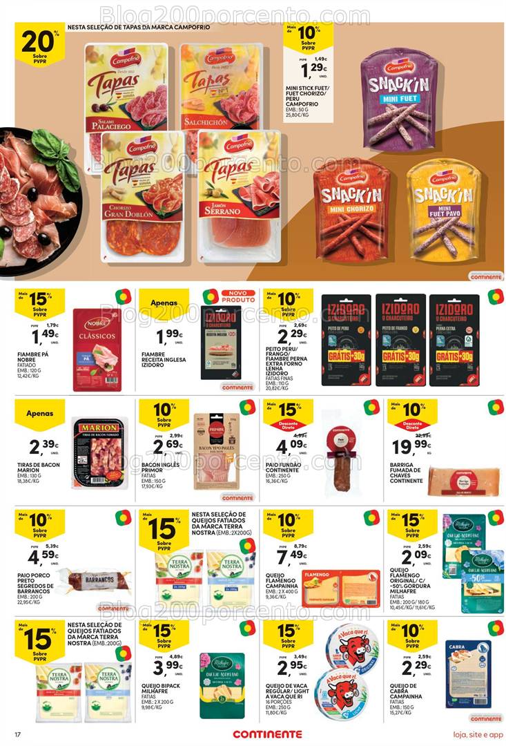 Antevisão Folheto CONTINENTE Promoções de 4 a 10 fevereiro