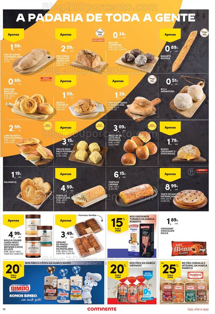 Antevisão Folheto CONTINENTE Promoções de 4 a 10 fevereiro