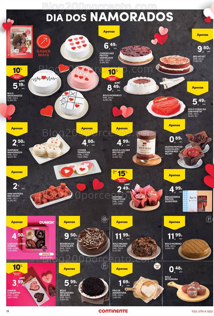 Antevisão Folheto CONTINENTE Promoções de 4 a 10 fevereiro