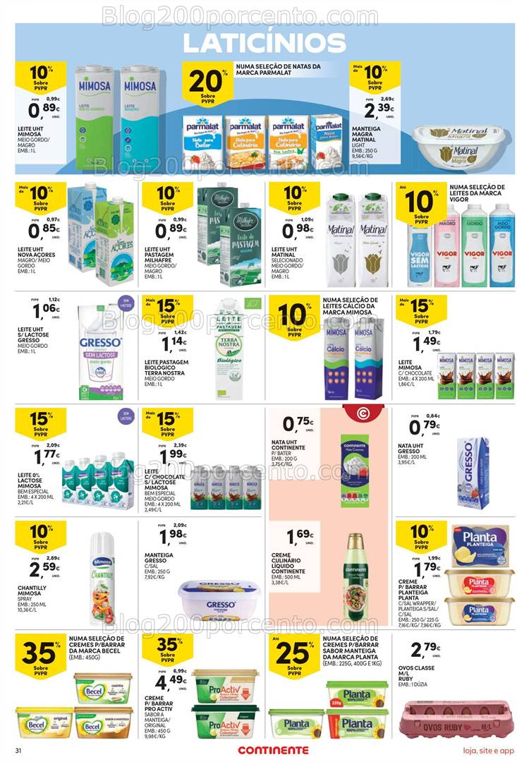 Antevisão Folheto CONTINENTE Promoções de 4 a 10 fevereiro