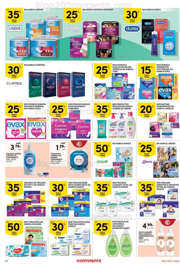 Antevisão Folheto CONTINENTE Promoções de 4 a 10 fevereiro