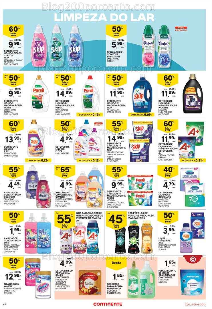 Antevisão Folheto CONTINENTE Promoções de 4 a 10 fevereiro
