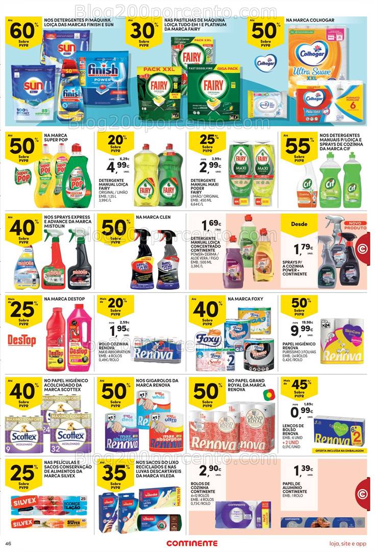 Antevisão Folheto CONTINENTE Promoções de 4 a 10 fevereiro