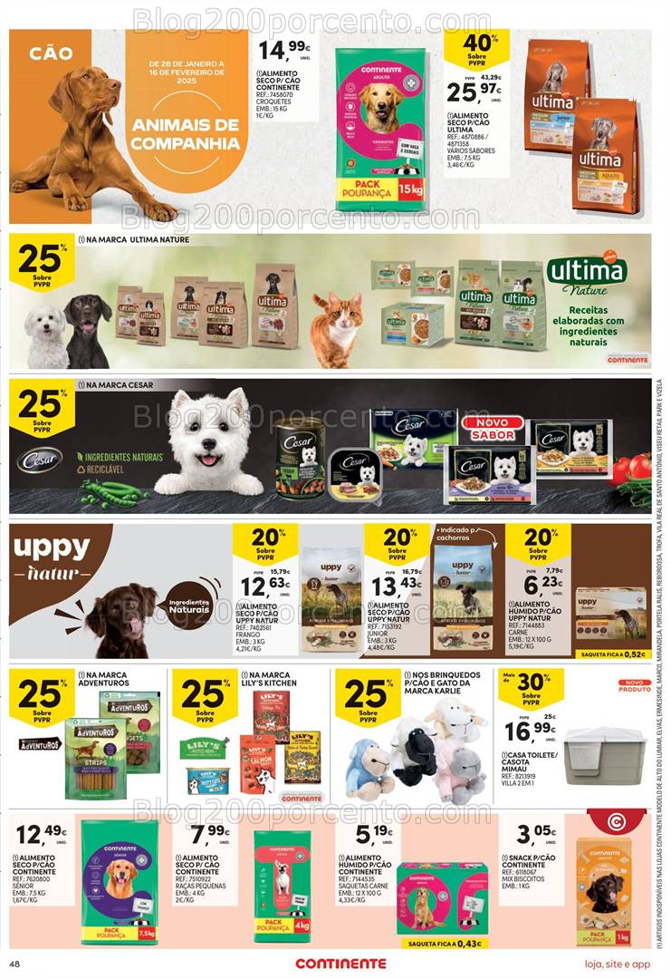 Antevisão Folheto CONTINENTE Promoções de 4 a 10 fevereiro