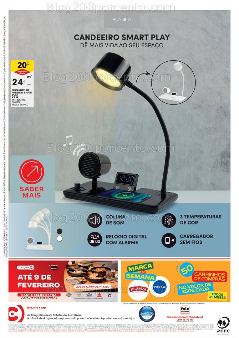 Antevisão Folheto CONTINENTE Promoções de 4 a 10 fevereiro