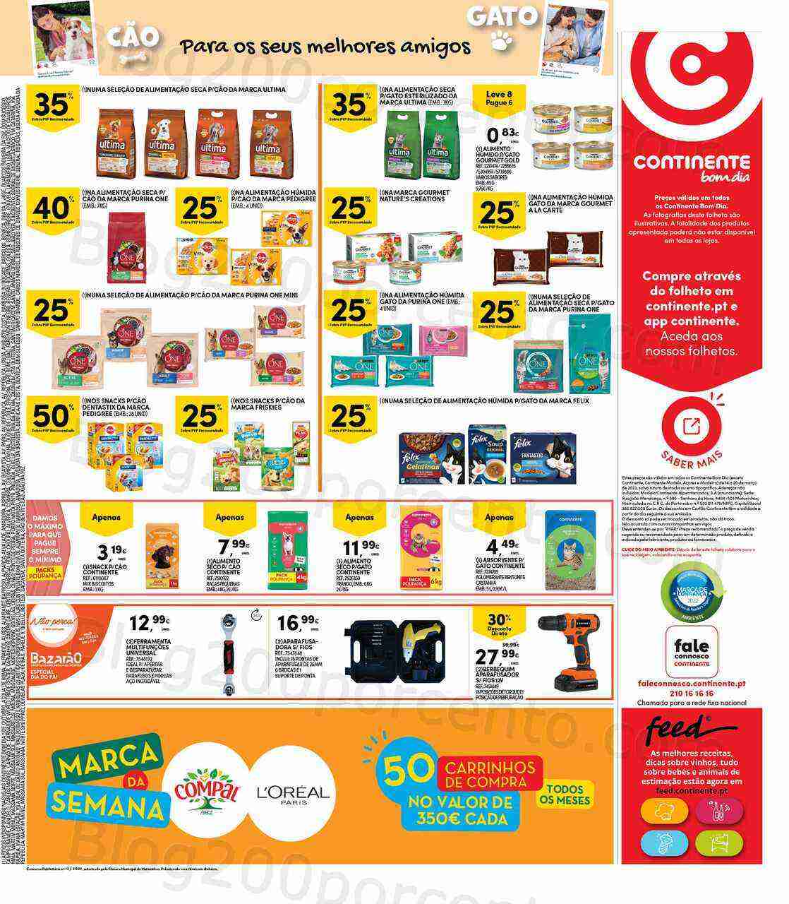 Antevisão Folheto CONTINENTE Bom Dia Promoções de 14 a 20 março