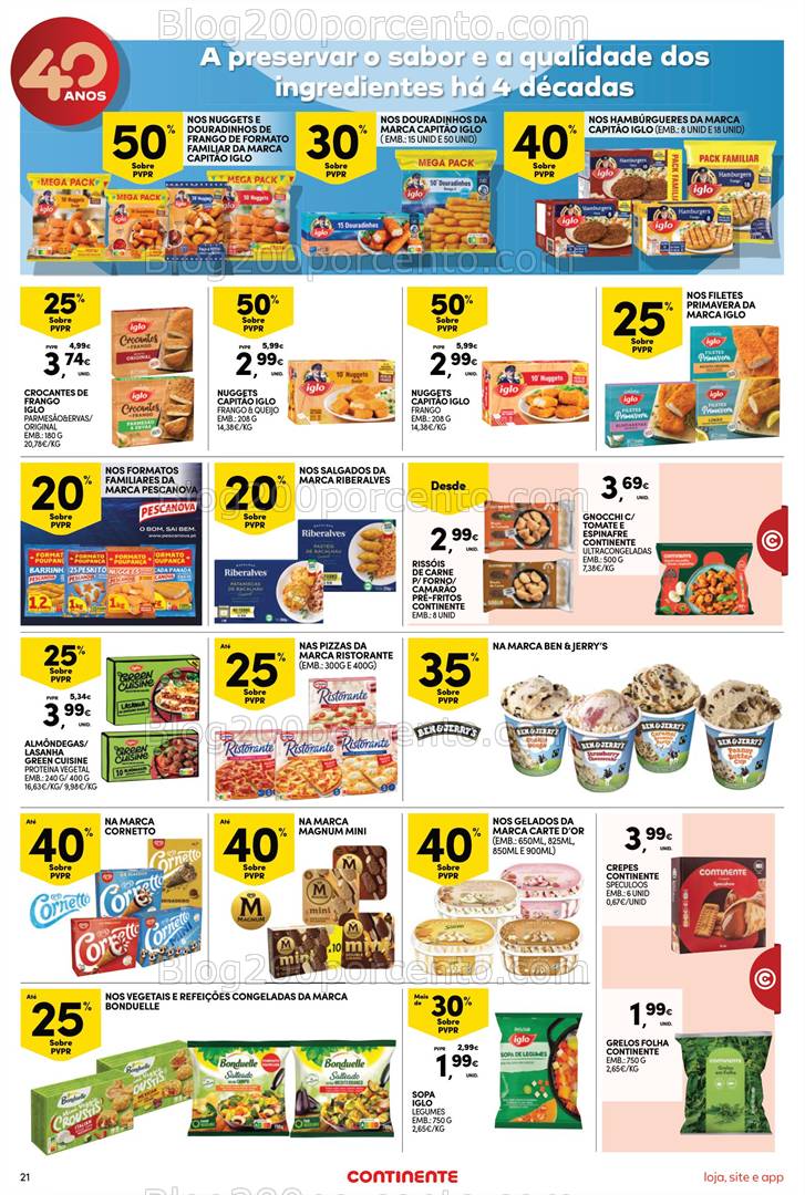 Antevisão Folheto CONTINENTE Bom Dia Promoções de 25 a 31 abril