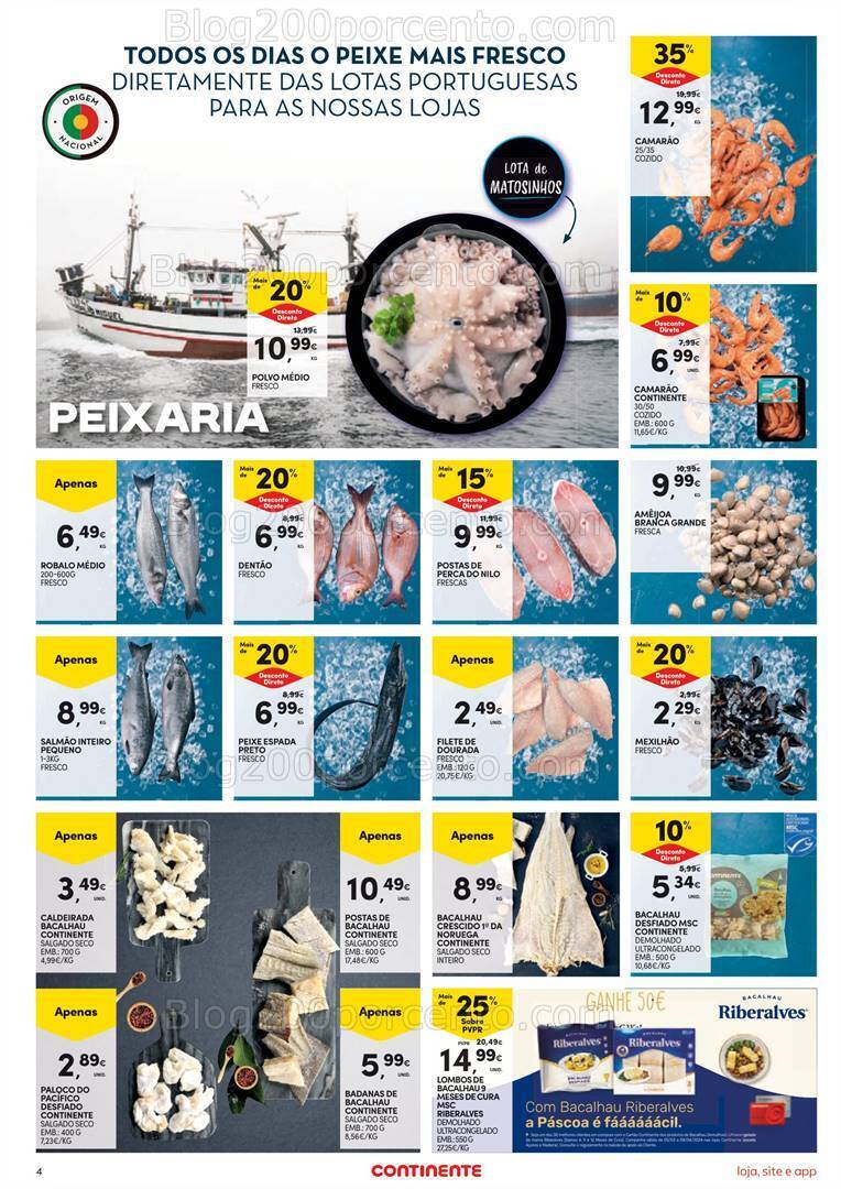 Antevisão Folheto CONTINENTE Bom Dia Promoções de 26 março a 1 abril