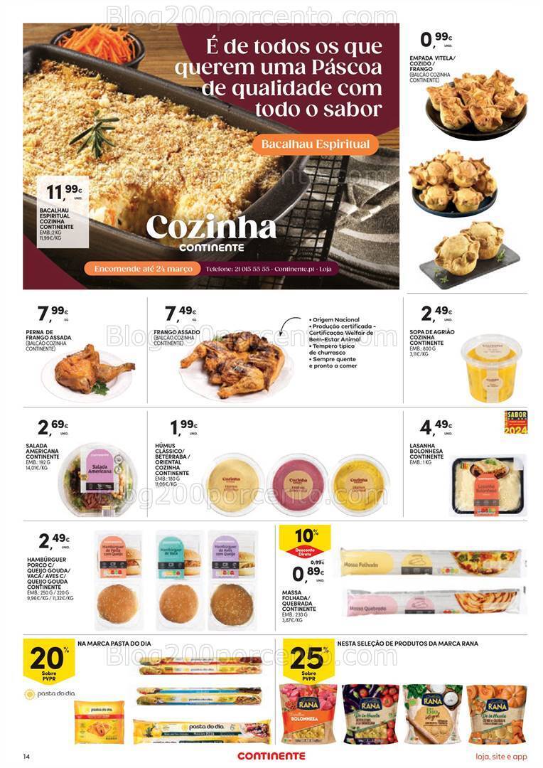 Antevisão Folheto CONTINENTE Bom Dia Promoções de 26 março a 1 abril