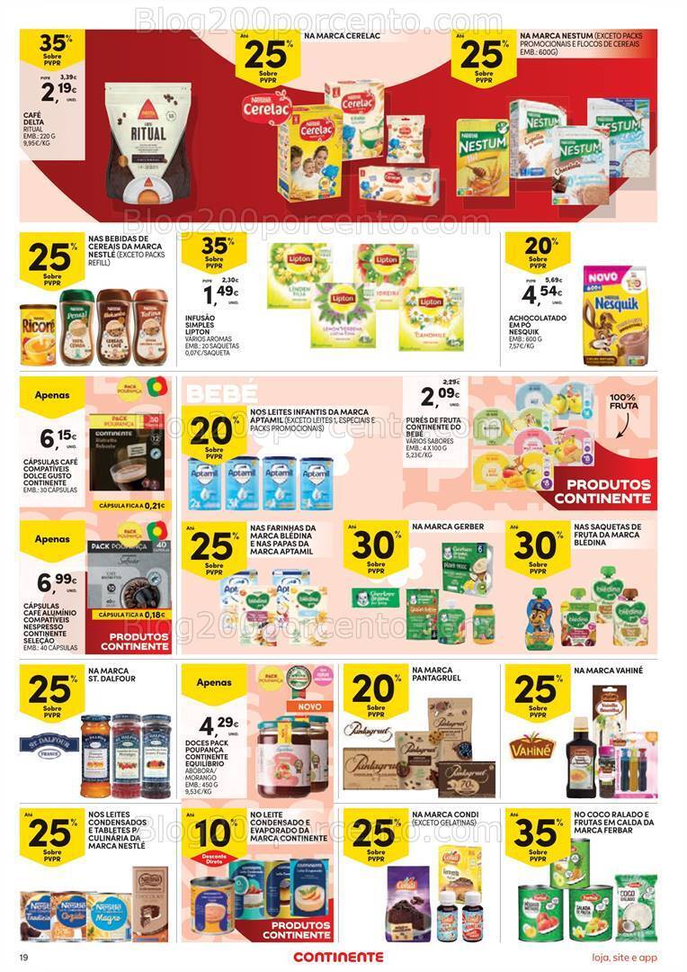 Antevisão Folheto CONTINENTE Bom Dia Promoções de 26 março a 1 abril