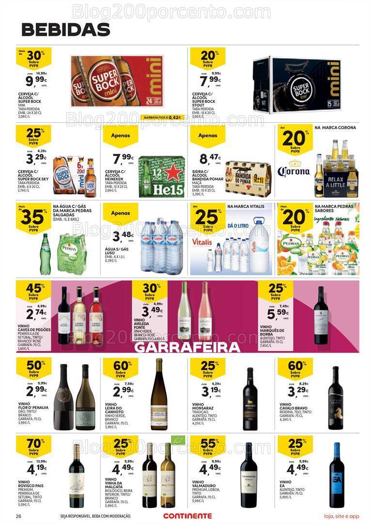 Antevisão Folheto CONTINENTE Bom Dia Promoções de 26 março a 1 abril