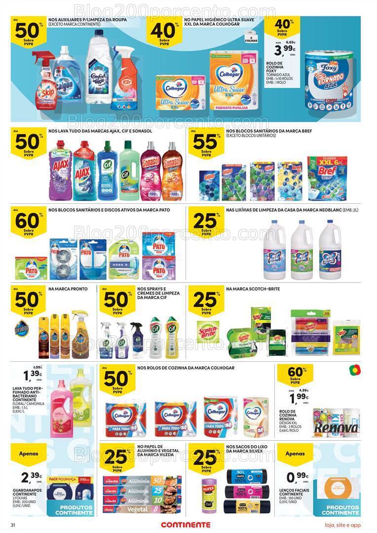 Antevisão Folheto CONTINENTE Bom Dia Promoções de 26 março a 1 abril